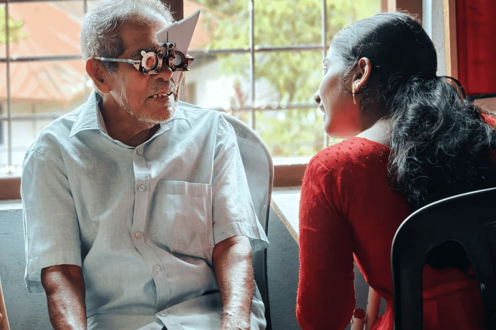 Free Eye Check-up Camp Organized at Peruva